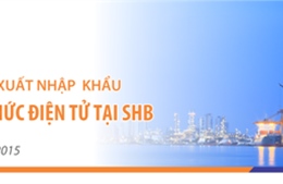 SHB và Tổng cục Hải quan triển khai dịch vụ nộp thuế XNK bằng phương thức điện tử